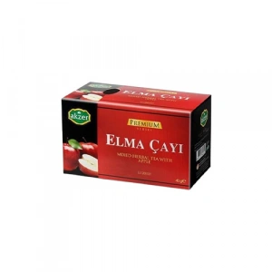 Akzer Elma Çayı Tarçınlı 20li Süzen Poşet