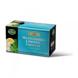 Akzer Maydanozlu Limonlu Form Çay 20Li Süzen Poşet