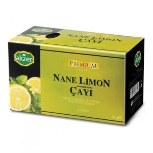 Akzer Nane Limon Karışık 20Li Süzen Poşet