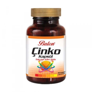 Balen Çinko 90lı Bitkisel Kapsül 325Mg