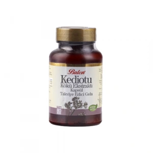 Balen Kediotu Kökü Ekstraktı 80li Bitkisel Kapsül 375mg