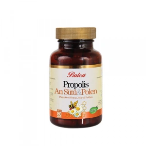 Balen Propolis Arı Sütü Polen 80Ad Bitkisel Kapsül 375Mg