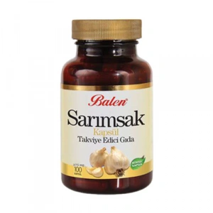 Balen Sarımsak 100Lü Bitkisel Kapsül 375Mg