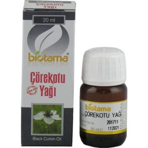 Biotama Çörekotu Yağı 20Ml Soğuk Pres