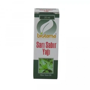 Biotama Sarı Sabır Aloe Vera Yağı 20Ml