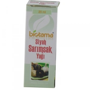 Biotama Sarımsak Yağı Siyah 20Ml