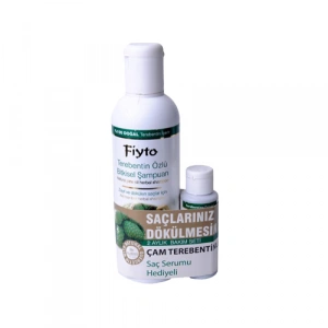 Fiyto Çam Terebentin Özlü Bitkisel Şampuan 500Ml Saç Serumu Hediyeli