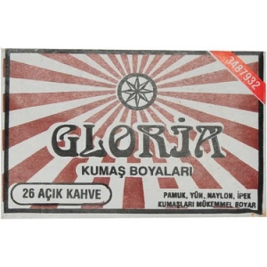 Gloria Kumaş Boyası Açık Kahve