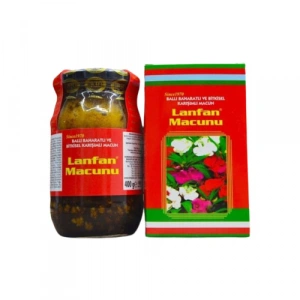 Krk Gıda Lanfan Macunu Ballı Baharatlı Ve Bitkisel Karışımlı 400 Gr
