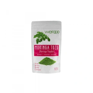 Wefood Moringa Tozu 100Gr Moringa Powder + Vitamin E + Potasyum + Kalsiyum
