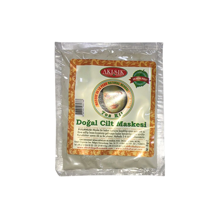Akışık Toz Kil Doğal Cilt Maskesi 35Gr