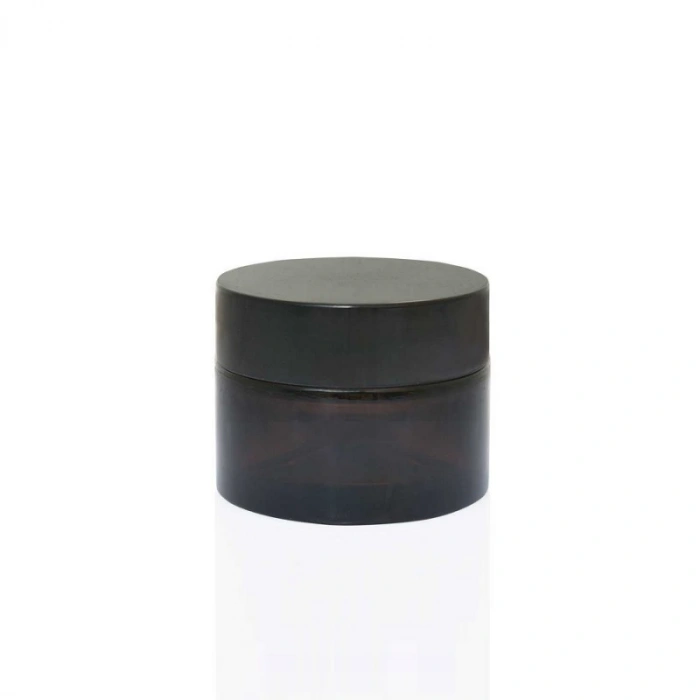 Amber Krem Kavanozu Set - 30 Ml Siyah Kapak