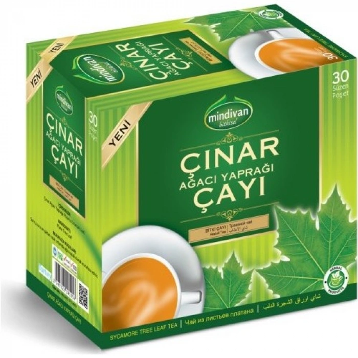 Mindivan Çınar Yaprağı 30lu Süzen Poşet Çay