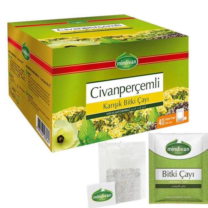 Mindivan Civanperçemli 40Lı Çay