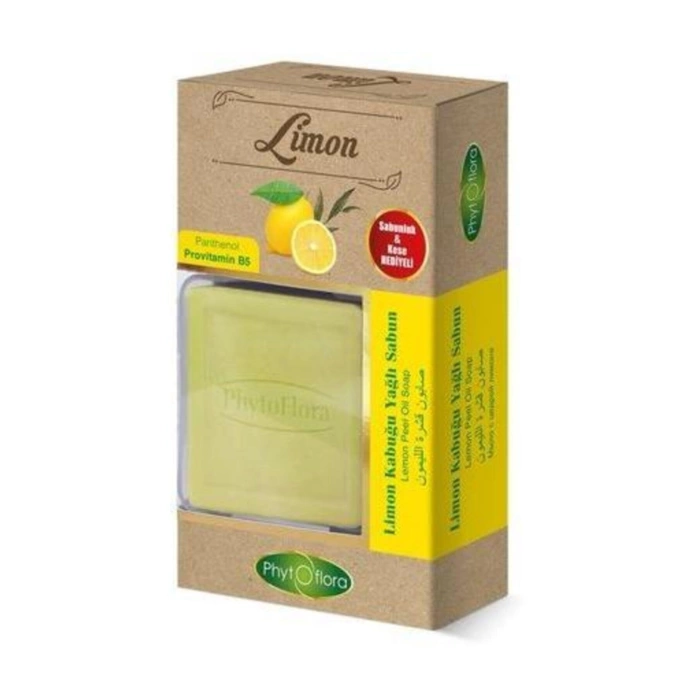 Phytoflora Limon Kabuğu Yağlı Sabun 125Gr - Kese Hediyeli