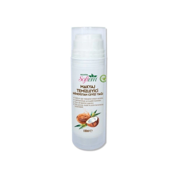 Softem Hindistan Cevizi Yağlı Makyaj Temizleme Kremi 100 ml