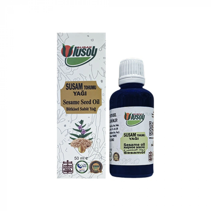 Ulusoy Bitkisel Susam Yağı 50Ml Soğuk Pres