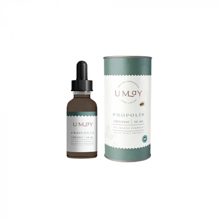 Umay Herbal Organik Sıvı Propolis 50 Ml ( Su Bazlı )
