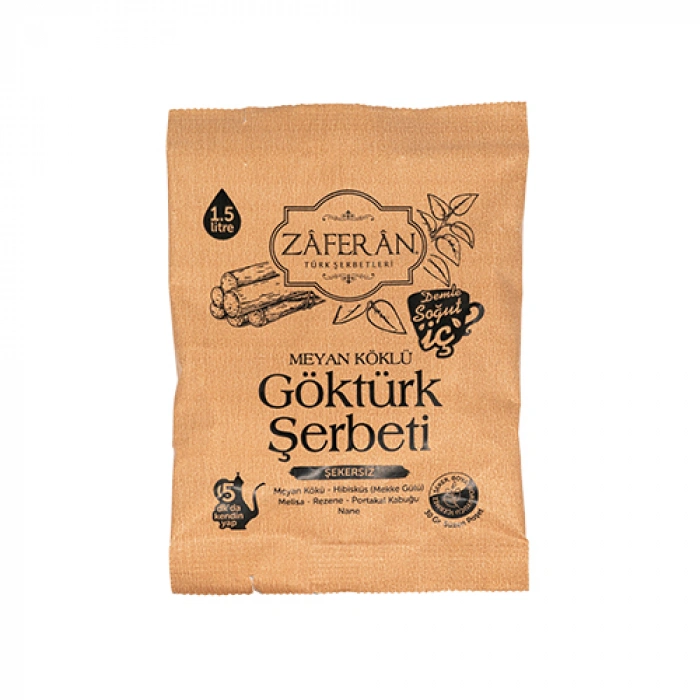 Zaferan Göktürk Şerbeti 30Gr Süzen Poşet