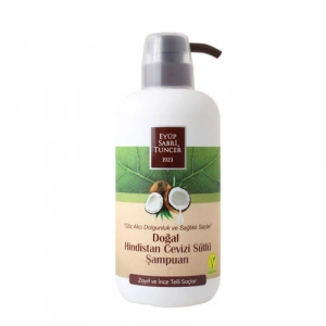 Eyüp Sabri Tuncer Doğal Hindistan Cevizi Sütlü Şampuan 600Ml