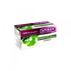 Tisan Ginkgo Bilobalı Bitki Çayı 20li süzen poşet