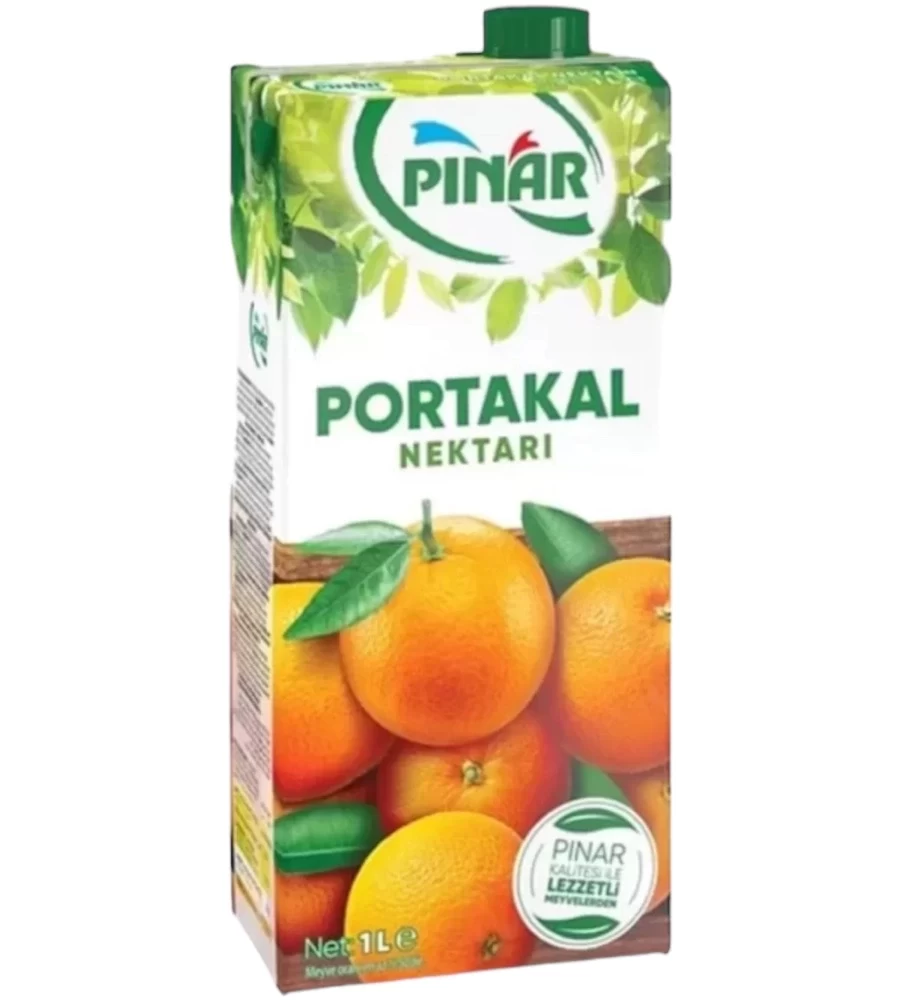 PINAR Portakal Meyve Suyu 1 LT