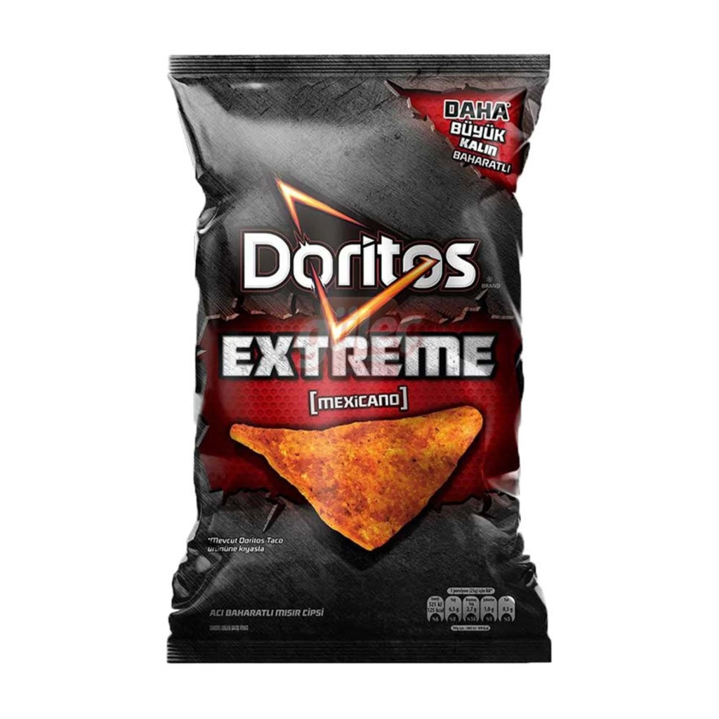 DORİTOS Extreme Acı Baharatlı Mexicano Süper Boy 109 gr