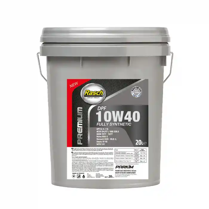 RASCH PROFESSIONAL 10W40 CI-4/SL E4-E7 20 LT