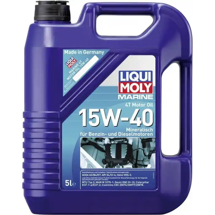 MARINE 4T MOTOR OIL 15W-40 5 LT