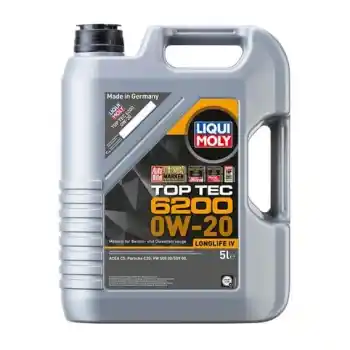 LIQUI MOLY 0W20 Motor Yağı Top Tec 6200 5 Litre