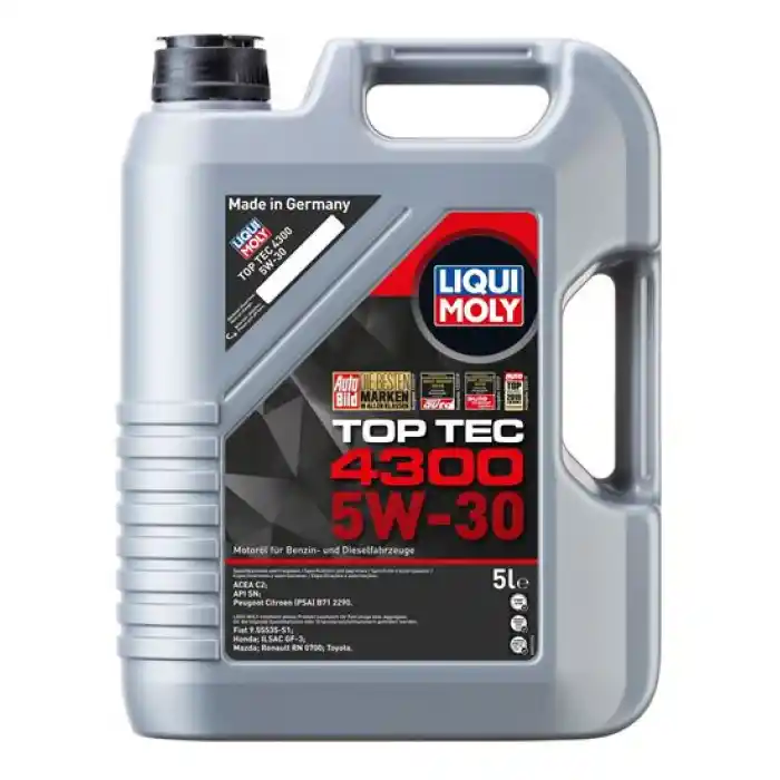 LİQUİ MOLY 5W30 TOP TEC 4300 5 LT