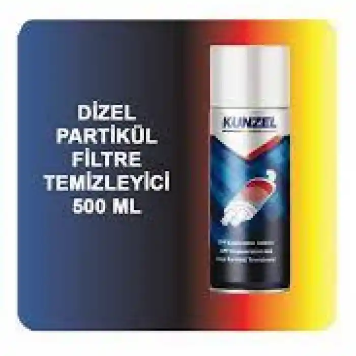 KUNZEL DİZEL PARTİKÜL FİLTRE TEMİZLEME 500 ML