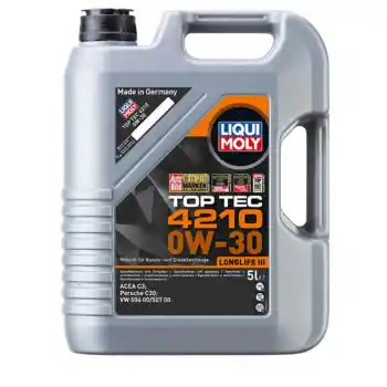 LİQUİ MOLY TOP TEC 4210 0W-30 5 LT