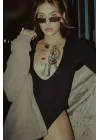Geçici Kadın Modelli Dövme Tattoo