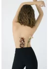 Geçici Kadın Modelli Dövme Tattoo