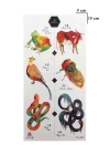 Geçici Hayvan Dövme Tattoo