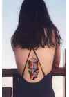 Geçici Kadın Modelli Dövme Tattoo