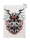 Geçici Kurukafa Dövme Tattoo