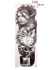 Geçici Kadın Ve Saat Modelli Kol Dövme Tattoo
