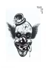 Gerçekçi Geçici Joker Dövme Tattoo