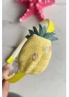 Sarı Renk Ananas Figürlü Çocuk Taç