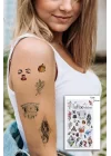 Geçici Karışık Dövme Tattoo