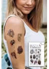 Geçici Karışık Dövme Tattoo