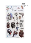 Geçici Karışık Dövme Tattoo