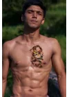 Geçici Ejderha Dövme Tattoo