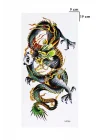 Geçici Ejderha Dövme Tattoo