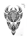 Maori Geçici Dövme Tattoo