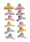 12li Karışık Renk Unicorn Figürlü Peluş Toka Set