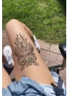 Baykuş Geçici Dövme Tattoo