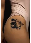 Geçici Aslan Dövme Tattoo